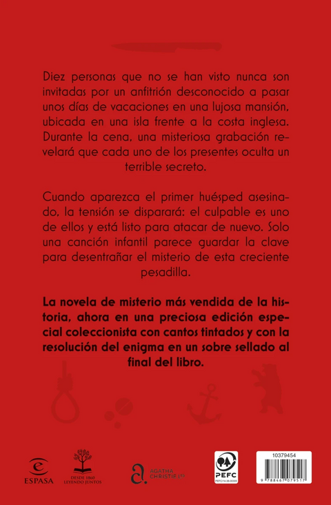 Y no quedó ninguno. Edición especial cantos tintados  -  Agatha Christie
