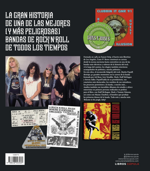 Guns N' Roses. 40 aniversario - Martin Popoff