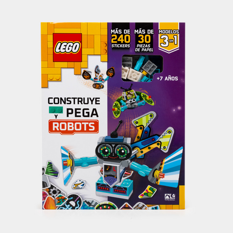 LEGO: Construye y pega robots