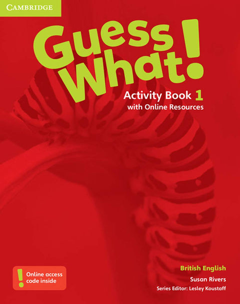 Guess What 1 - Activity Book - Cambridge