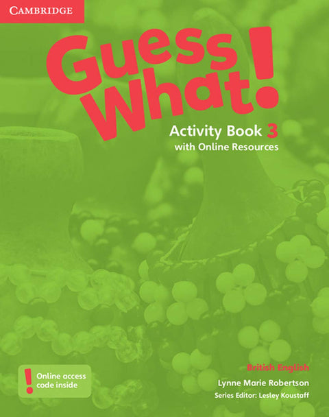 Guess What 3 - Activity Book - Cambridge