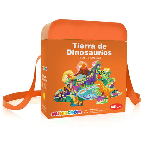 Tierra De Dinosaurios (105 Piezas) - Mundicrom