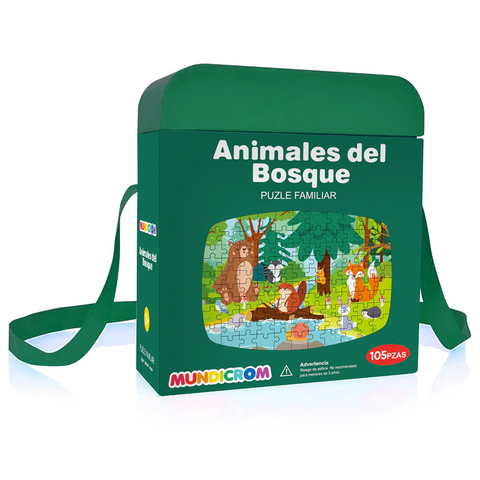 Puzzle Animales Del Bosque (105 Piezas) - Mundicrom