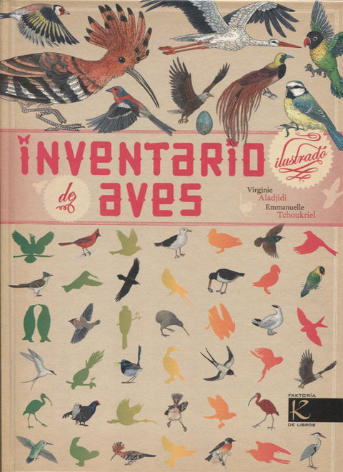 Inventario de aves - Virginie Aladjidi