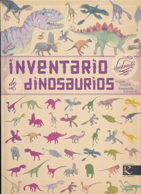 Inventario de dinosaurios (Ilustrado) - Virginie Aladjidi