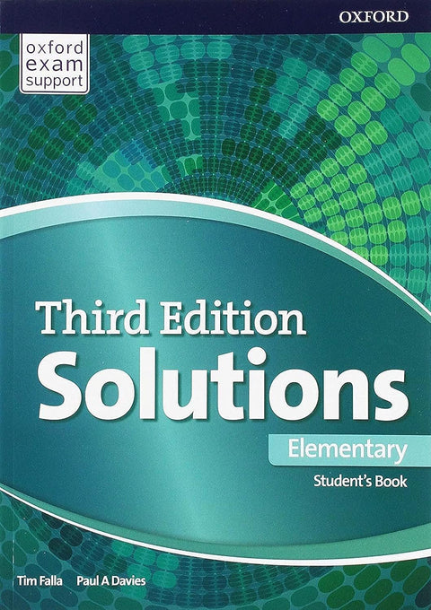 Solutions Elementary - Student´'s Book - Oxford (3rd Edition)