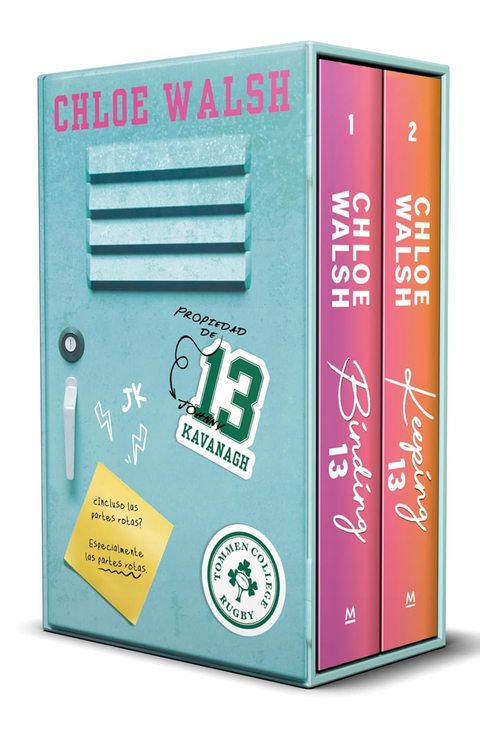 Estuche Los Chicos de Tommen: Binding 13 y Keeping 13 - Chloe Walsh