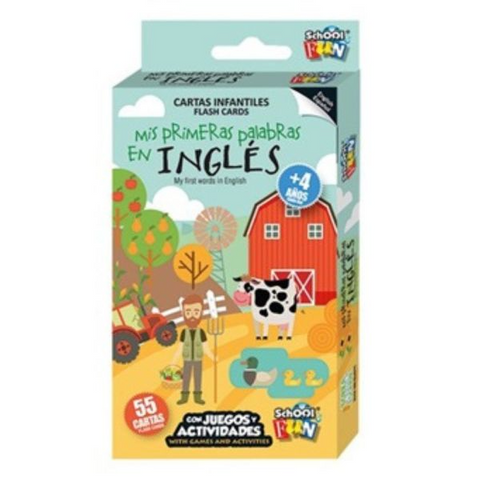 Cartas infantiles: Mis primeras palabras en ingles