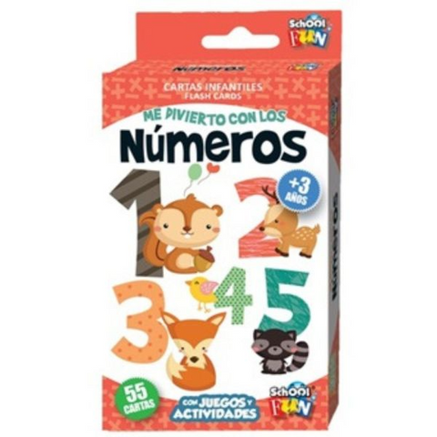 Cartas infantiles: Me divierto con los numeros