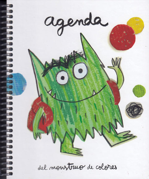 Agenda El monstruo de colores - Anna Llenas