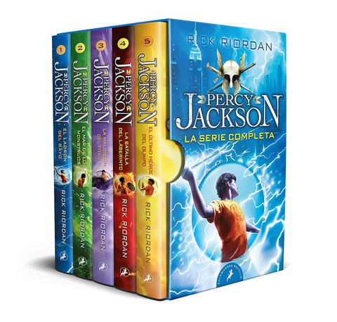 Percy Jackson y los dioses del Olimpo - La serie completa (Estuche) - Rick Riordan