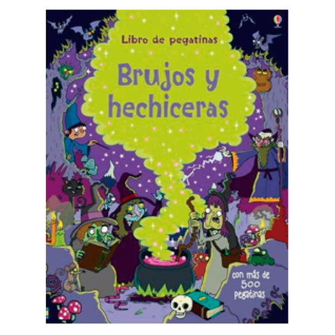 Brujos y Hechiceras: Libro de Pegatinas - Robson Kirsteen