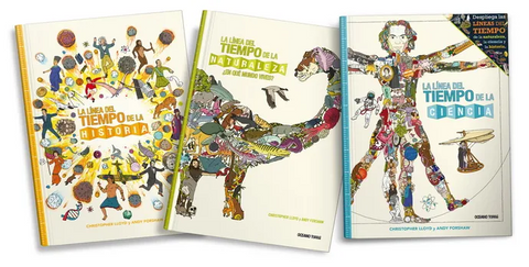 La línea del tiempo de la ciencia. 3 Volumenes - Christopher Looyd; Andy Forshaw