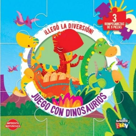 Llego la diversion: Juego con dinosaurios