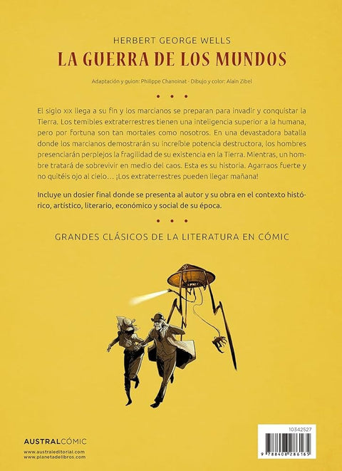 La guerra de los mundos (cómic) - Herbert George Wells