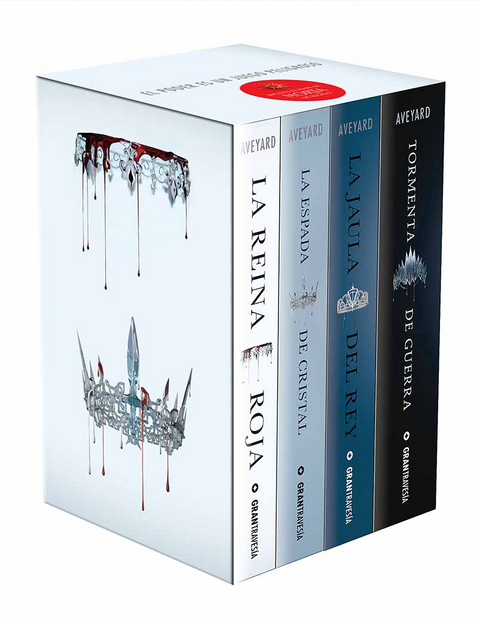 La reina roja: Saga completa Pack 4 Libros - Victoria Aveyard