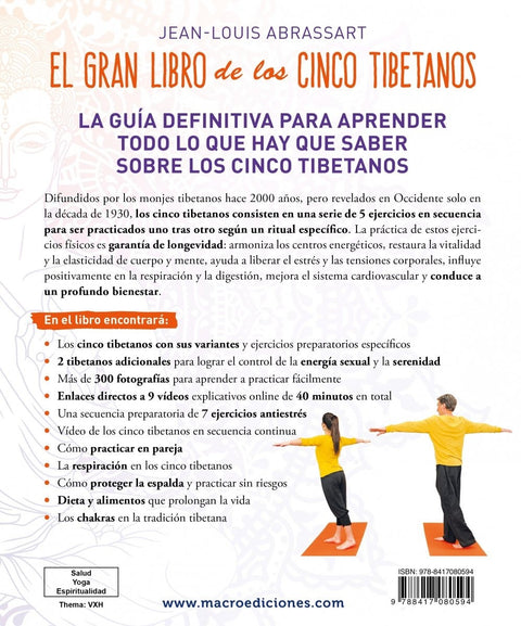 El gran libro de los cinco tibetanos - Jean-Louis Abrassart