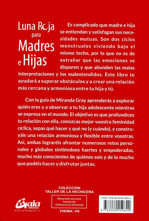 Luna Roja para madres e hijas - Miranda Gray