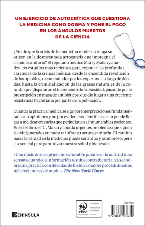El medico no siempre tiene la razon - Dr. Marty Makary