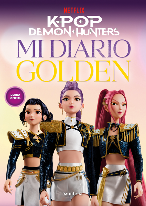K-POP Demon Hunters. Mi diario golden oficial