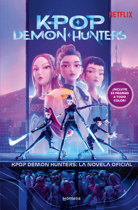 KPOP Demon Hunters. La novelización oficial