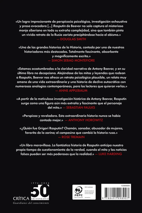 Rasputín - Antony Beevor