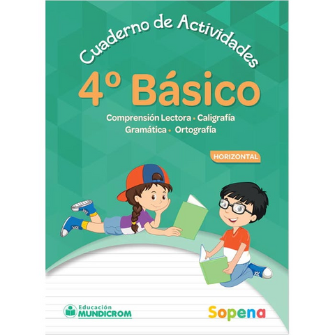 Cuaderno de actividades - Horizontal- 4 Básico - Sopena