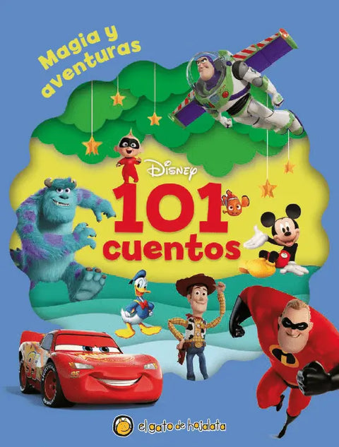 101 Cuentos Disney Magia Y Aventuras - El Gato De Hojalata