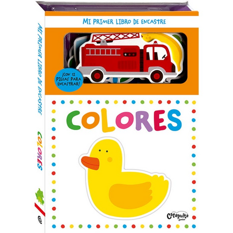 Mi primer libro de encastre: Colores - Catapulta