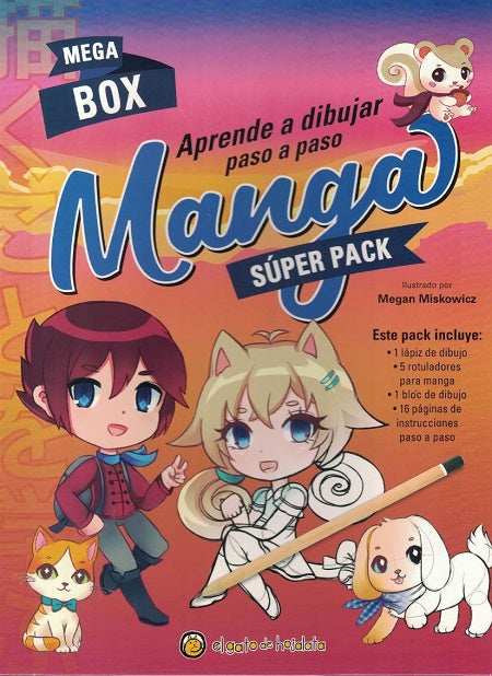 Aprende a dibujar Manga (MegaBox) - El gato de hojalata