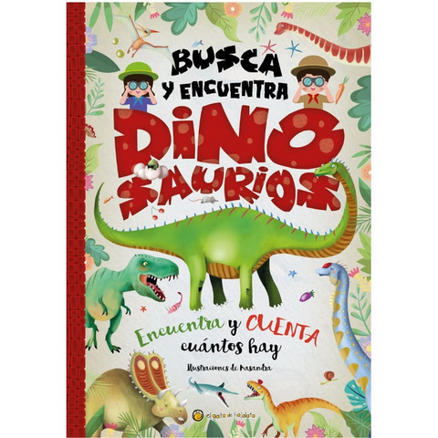 Busca y encuentra dinosaurios