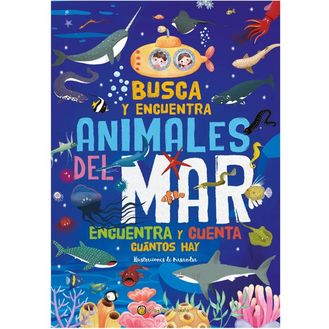 Busca y encuentra animales del mar