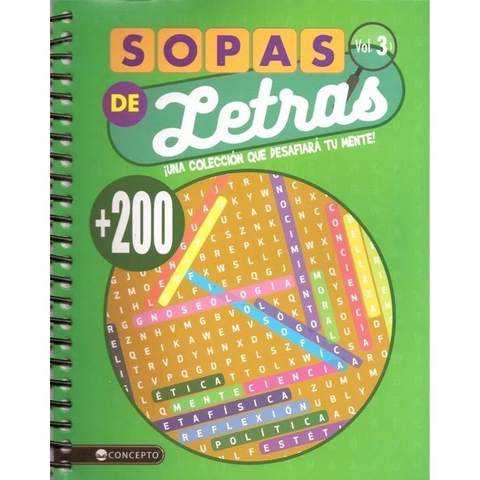 Sopas de letras +200