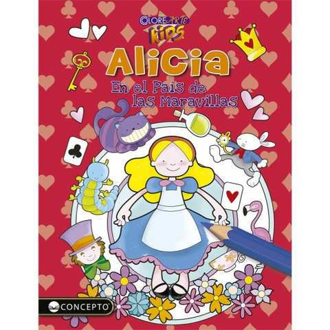 Colore-Art: Alicia en el pais de las maravillas