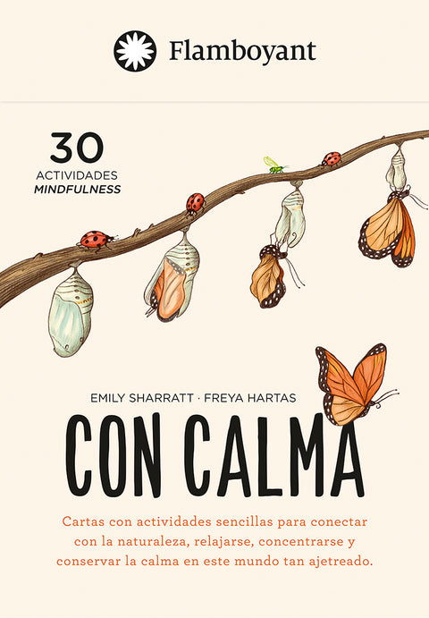 Con calma (Cartas): 30 actividades mindfulness - Emily Sharrat | Freya Hartas