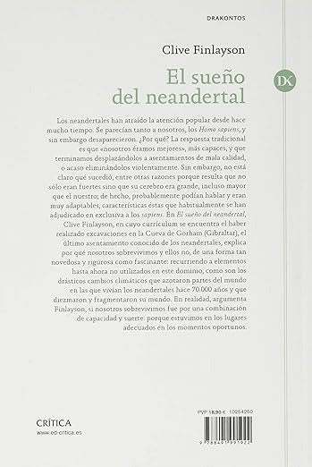 El sueño del neandertal - Clive Finlayson