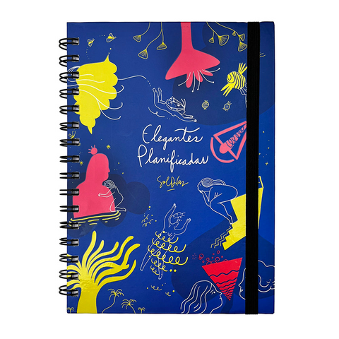 Planner: Elegantes Planificadas Azul - Sol Díaz Castillo