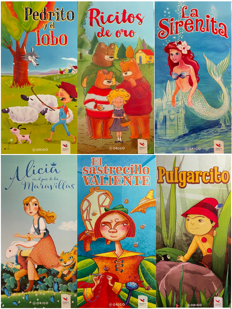 Pack Cuentos Infantiles Clasicos (6 Libros) - Varios Autores