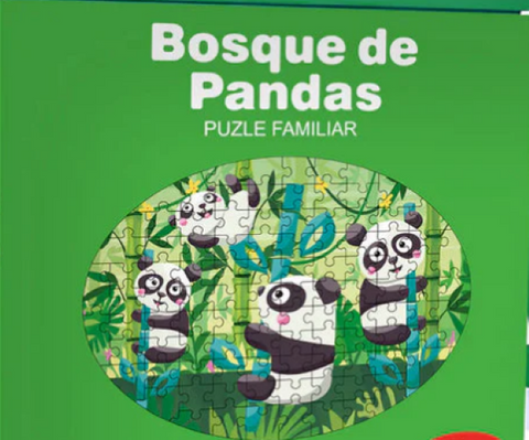 Puzzle Bosque De Pandas (105 Piezas) - Mundicrom