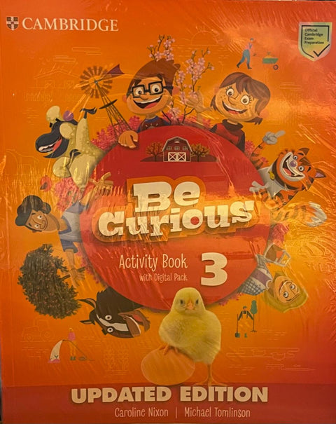 Be Curious 3 - Activity Book with Home Booklet - (Updated Edition)