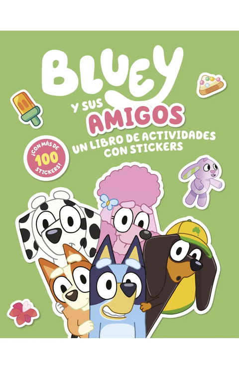 Bluey. Bluey y sus amigos. Libro de stickers