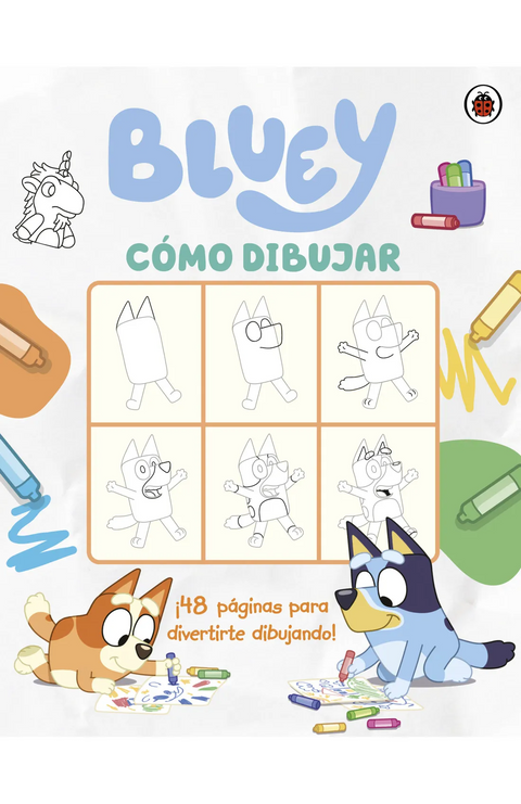 Bluey cómo dibujar - BBC Studios