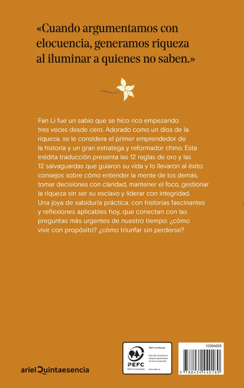 Las reglas de Oro para vivir y prosperar - Fan Li