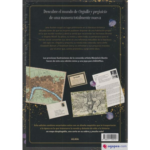 Orgullo y prejuicio. Edición especial Jardín Secreto - Jane Austen; Ilustraciones Marjolin Bastin