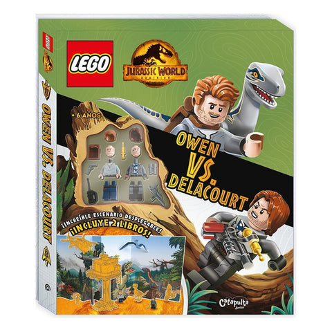 Jurassic World: Owen vs Delacourt - LEGO