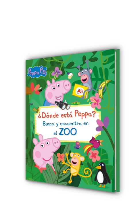 ¿Dónde está Peppa? Busca y encuentra en el zoo - Hasbro
