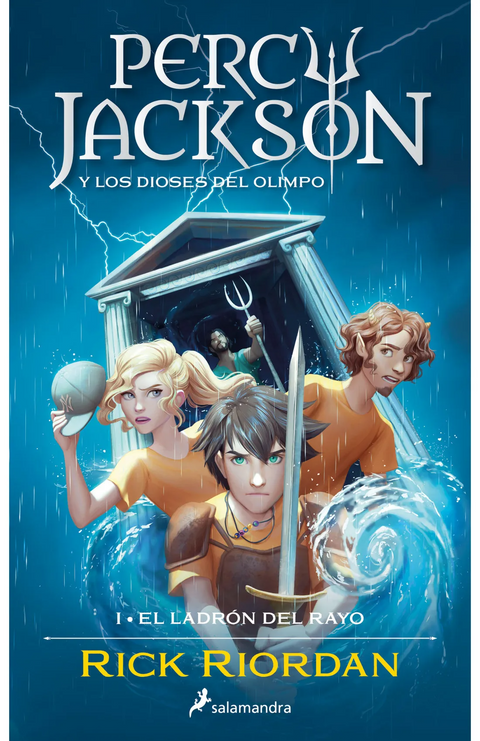 El ladrón del rayo (percy jackson y los dioses del olimpo 1) - Rick Riordan