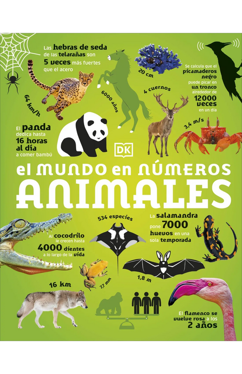 El mundo en números: Animales - DK