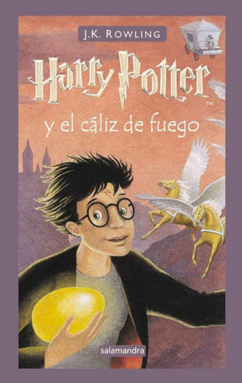 Harry Potter 4  y el Caliz de Fuego (Tapa Dura) - J.K. Rowling