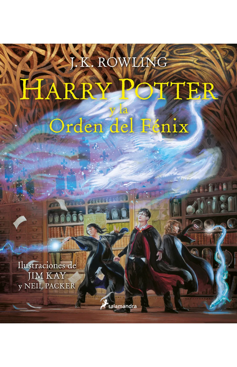 Harry Potter 5 y la Orden del Fénix (Edición Ilustrada Tapa Dura) - J.K. Rowling